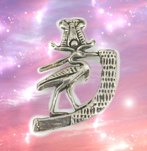 Haunted Egyptian Necklace Favor & Fortune Of Gods Golden Royal Collection Magick - $133.51
