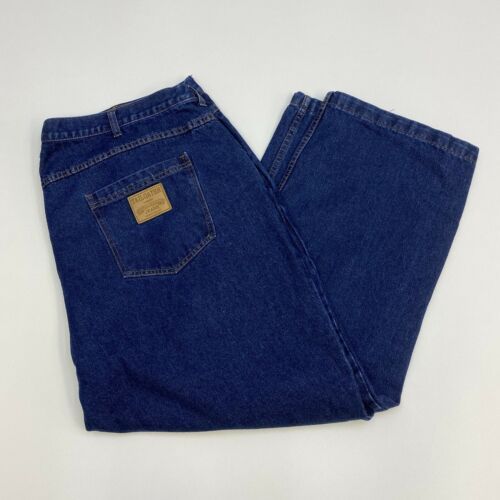 Haband Tailgater Jeans Mens 50M Blue Straight Leg Cotton Medium Wash ...
