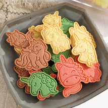 6pcs unicorn birthday party cake cookies cutter biscuits molds dessert m... - $12.34