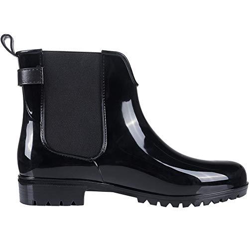 ankle boots shiny
