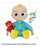 Cocomelon Doll Plush Roto JJ Bedtime Soft 10&quot; Sing Toy Youtube BRAND NEW - $65.44
