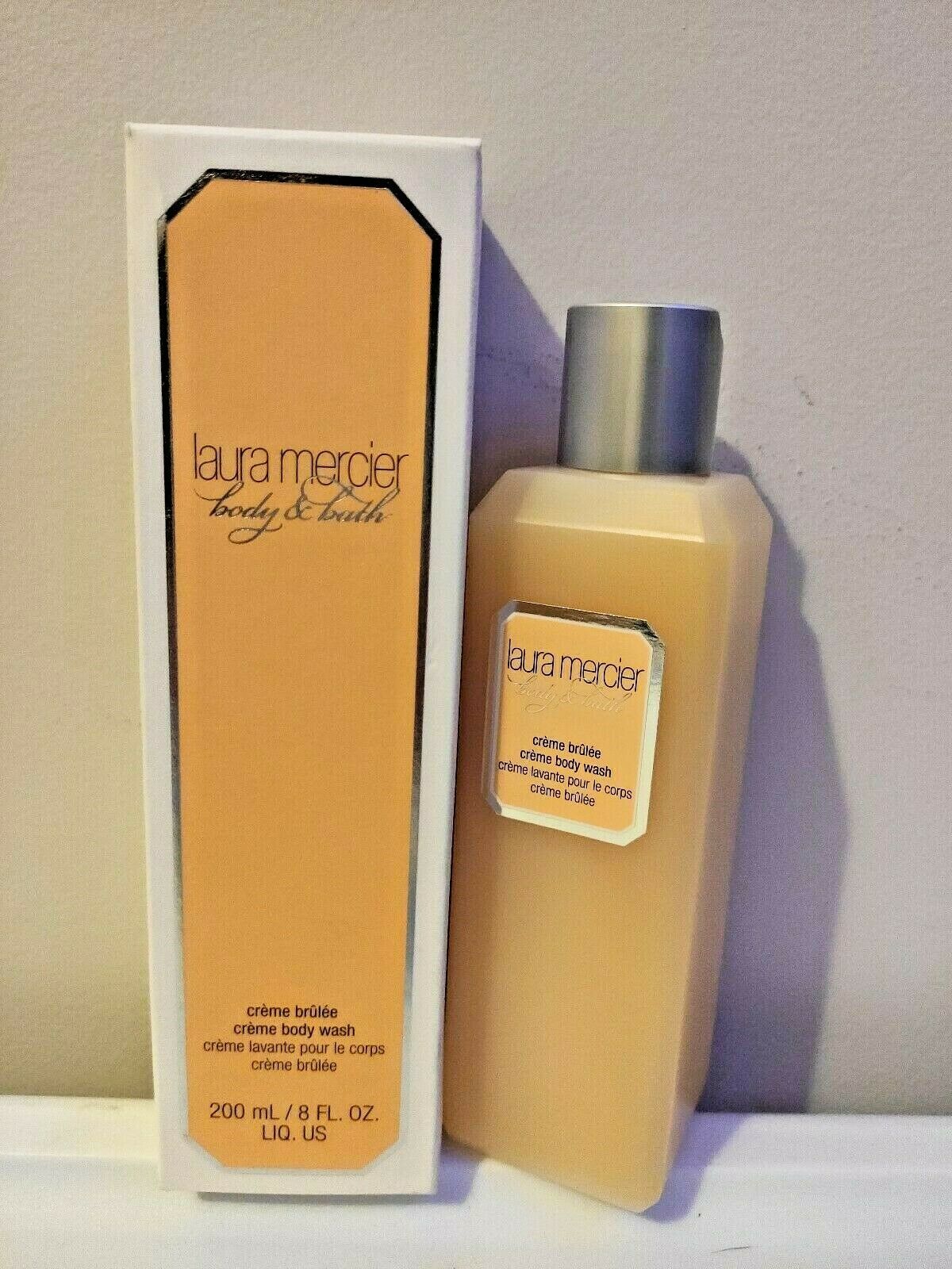 Laura Mercier Body & Bath Creme Brulee Creme Body Wash 8oz / 200ml New
