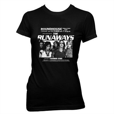 The Runaways - Joan Jett - Women's Hand Silk Screened 100% cotton t-shirt