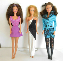 Mattel Lot of (3) 1980&#39;s - 1990&#39;s Contemporary &amp; Vintage PJ Barbie - $21.99