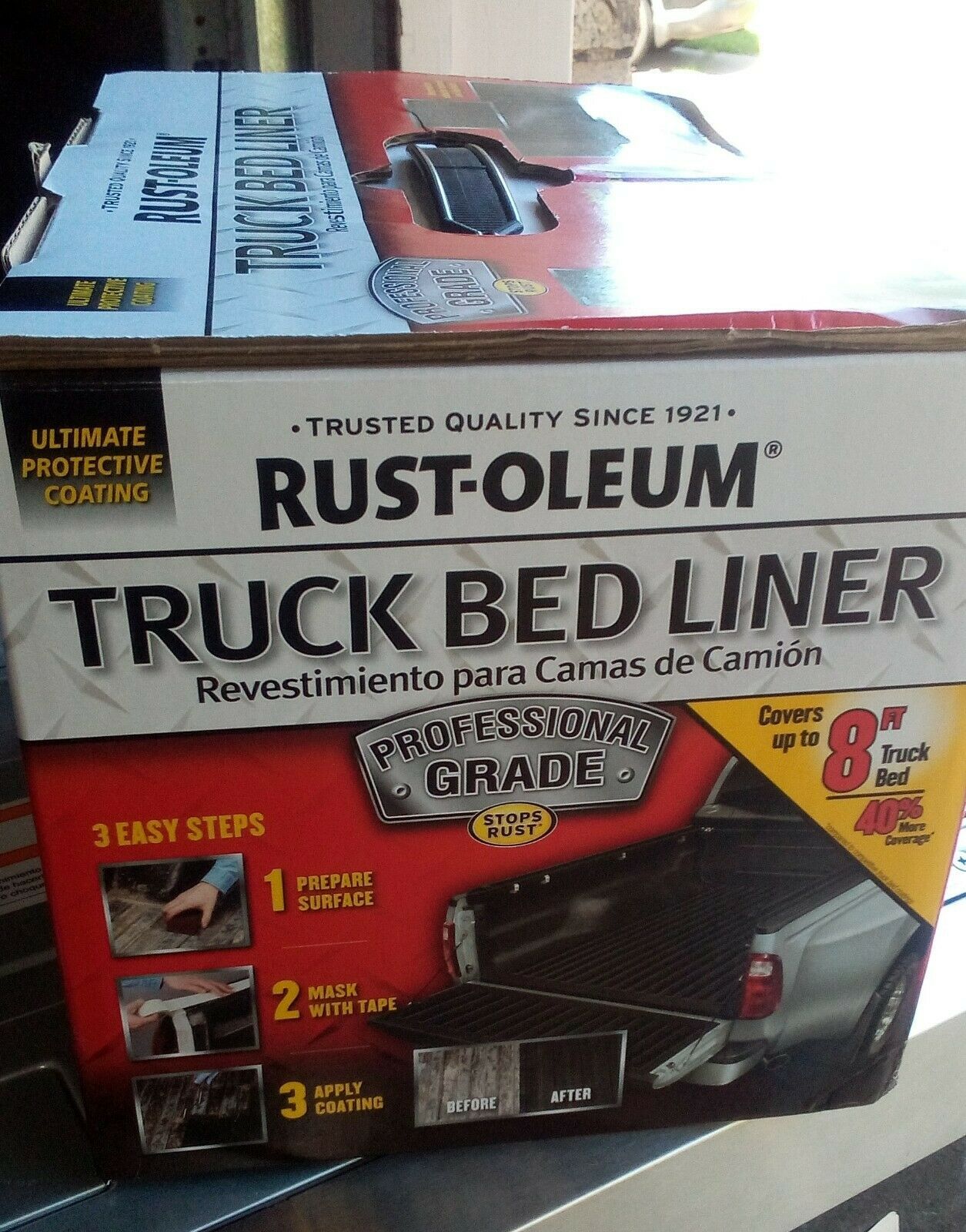 NEW Rustoleum RustOleum Professional Grade Truck 8 Feet Epoxy Bed