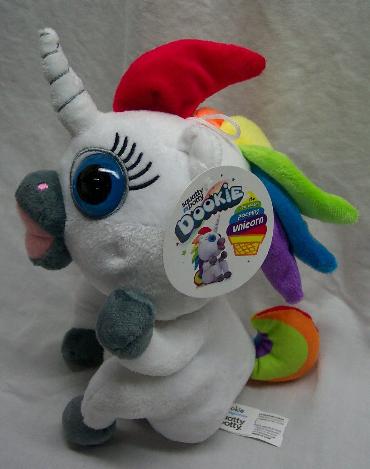 pooping unicorn stuffed animal