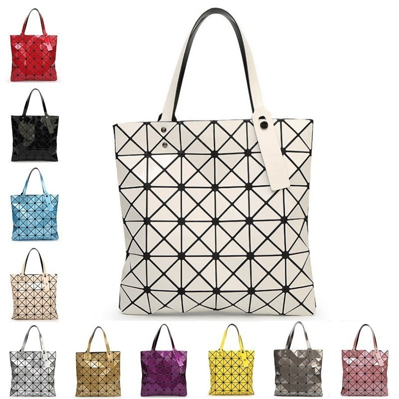 Shoulder Bags Ladies Folded Geometric Pearl Handbags