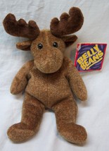Mary Meyer LARGE RUMFORD THE MOOSE 9&quot; Bean Bag Stuffed Animal Toy NEW - $16.34