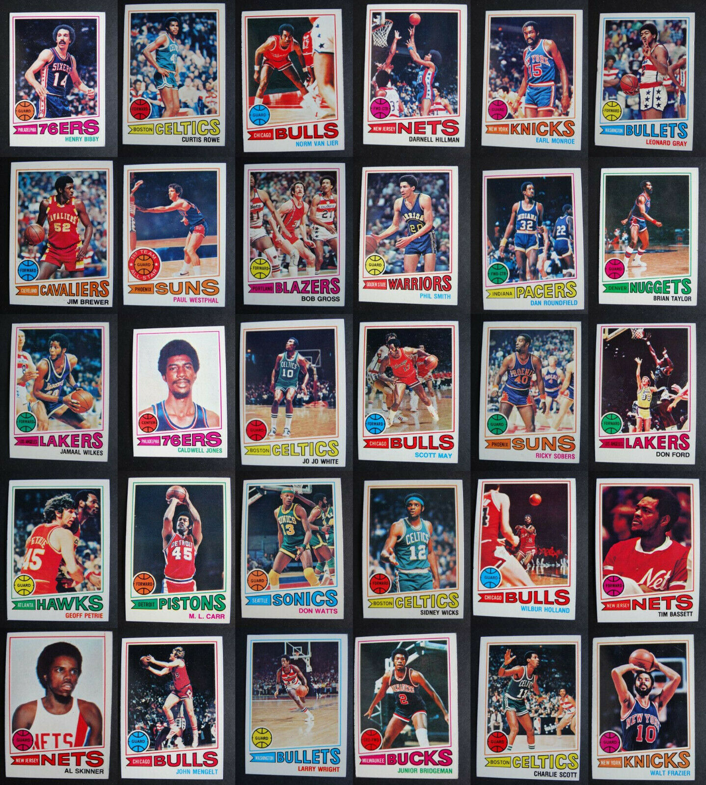 1977-78 Topps Basketball Cards Complete Your Set You U Pick From List 1 ...