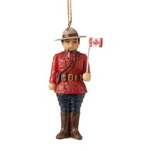 Canadian Mountie Ornament Jim Shore RCMP Police Hanging Heartwood Creek 5" High