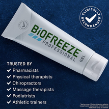Biofreeze Professional Colorless Pain Relief Gel, 4 fl oz image 3