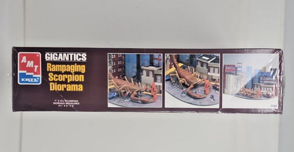 1996 Rare Gigantics Huge Scorpion Diorama Model Kit Sealed, AMT ERTL ...