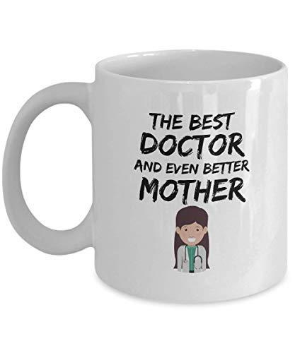 Doctor Mom Mug Best Mother Funny Gift for Mama Novelty Gag Coffee Tea Cup 15 oz