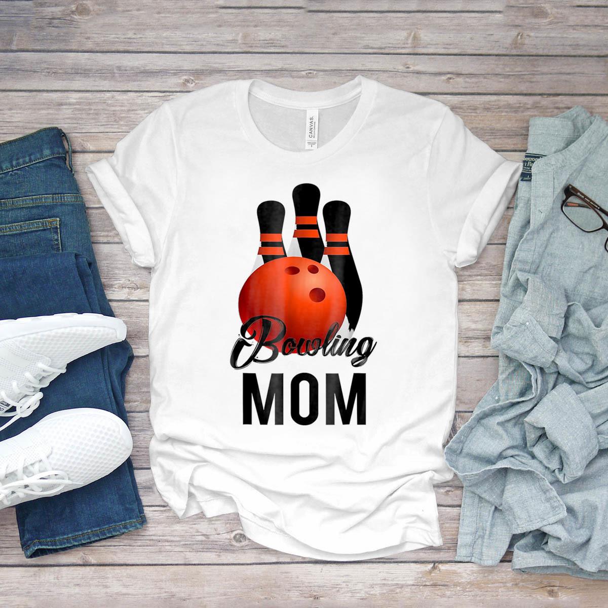 bowling mom shirt