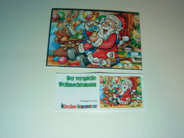 Kinder - 2000 Der Verspielte Weihnachtsmann - puzzle - surprise egg - $2.00