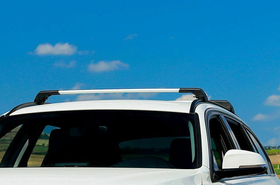 Silver Roof Rack Cross Bar for Kia Niro 2017-2020 - Racks 2017 Kia Niro Roof Rack Cross Bars