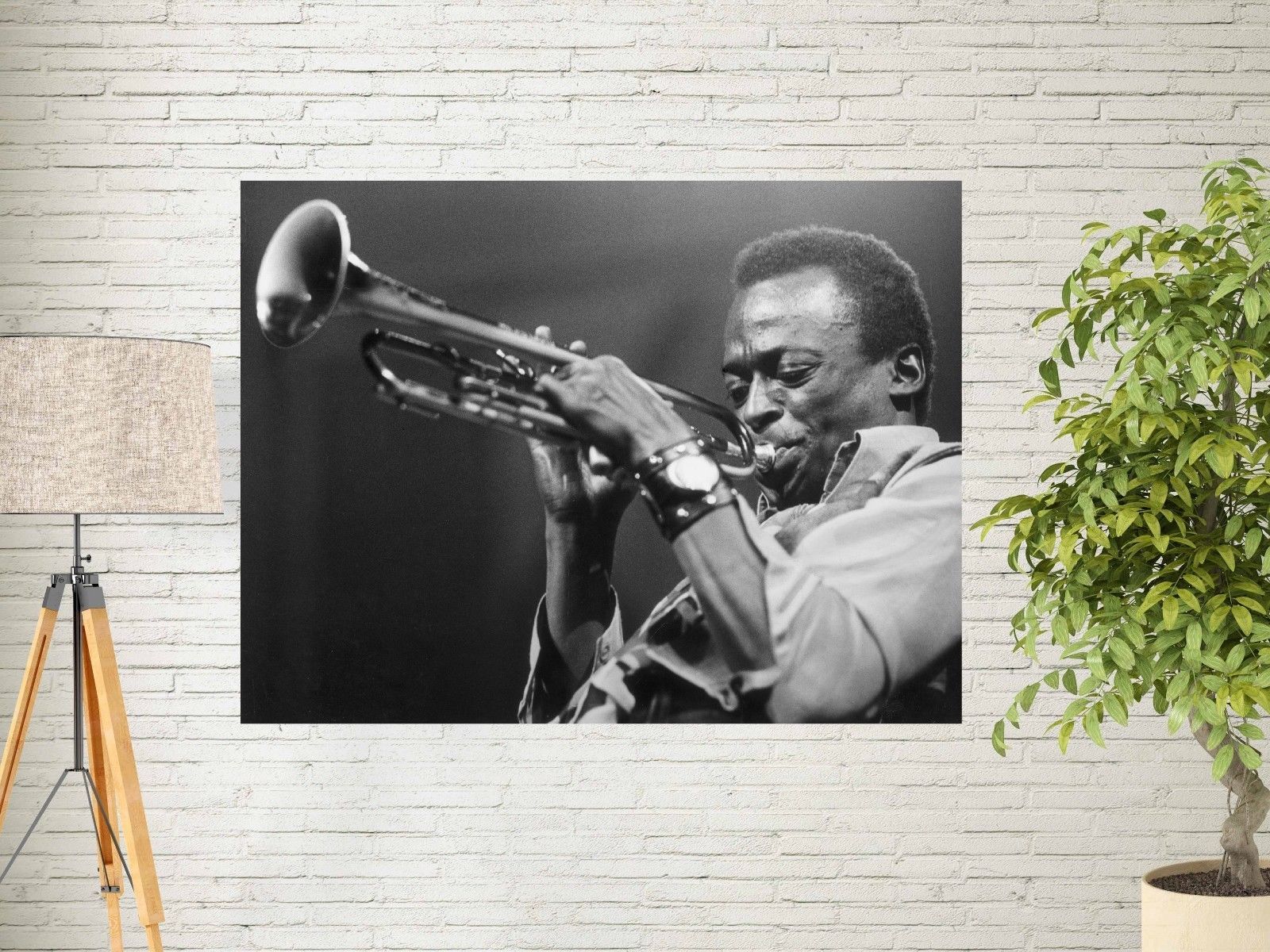 Miles Davis Poster Kind Of Blue Jazz Music Album Print 13x20" 24x36