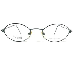 Gucci GG 1607 5PR Eyeglasses Frames Green Round Oval Full Wire Rim 46-20-145 - $130.89