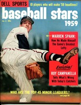 Baseball #8 1959-Dell-Warren Spahn-MLB-VF/NM - $90.94
