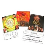 3 NEW Lord Of The Rings BOOKS 1 Creature Guide 2 Photo Guides 5 Temporar... - $19.99