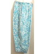 CATHERINES WHITE PRINTED CROPPED PANTS SIZE 30W - $19.00