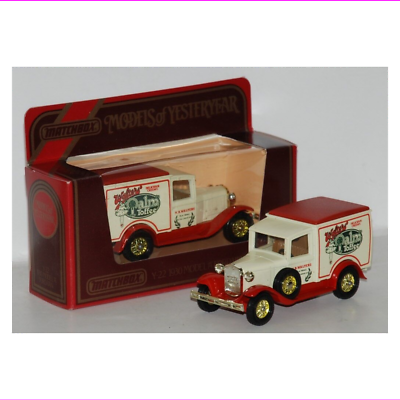 matchbox series model a ford van