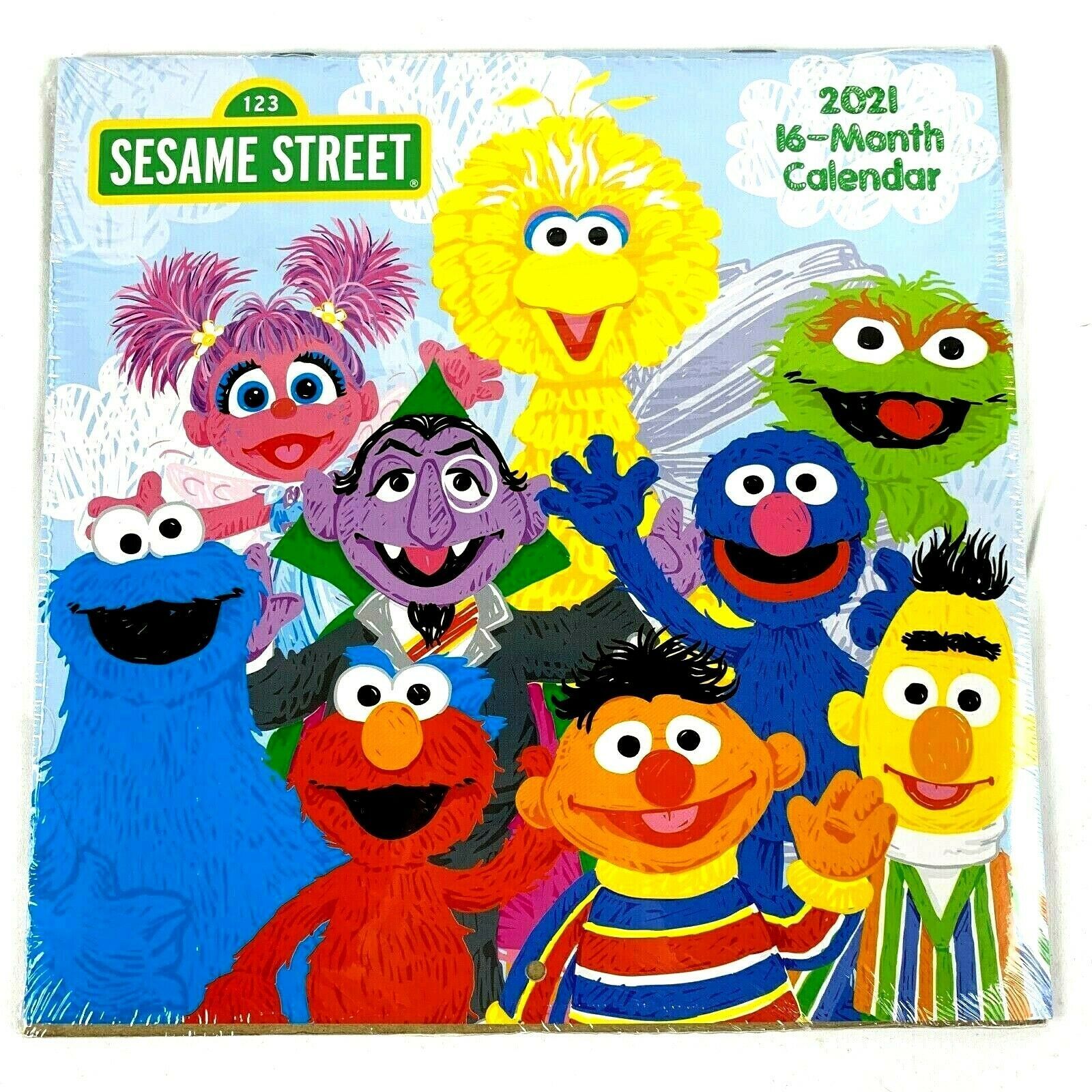 Sesame Street Calendar 2025