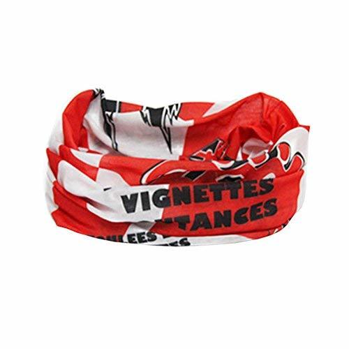 Primary image for 5 Pcs Multifunctional Sport Headbands-Scarves,Face Mask,Balaclava, Red
