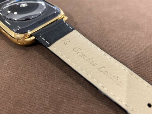 Apple Watch Series 8 45mm Stainless Steel CUSTOM 24k Gold