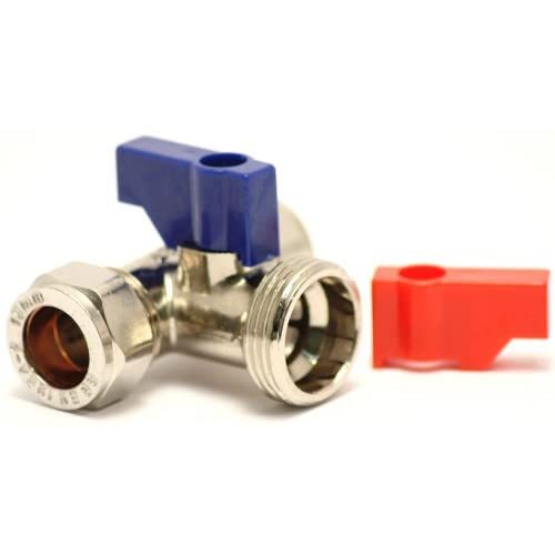 PlumbPak Washing Machine/Dishwasher Tap T Connector 15mm x 15 mm x 3/4