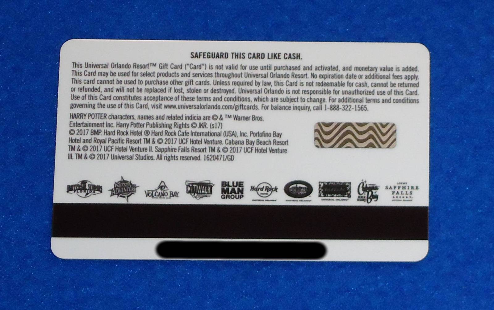 HARRY POTTER IN DIAGON ALLEY UNIVERSAL STUDIOS GIFT CARD SOUVENIR ***NO VALUE*** Other