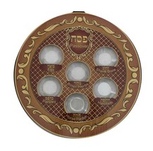 Carton Disposable Pessach PASSOVER SEDER Plate Jewish traditional Judaic... - $18.10