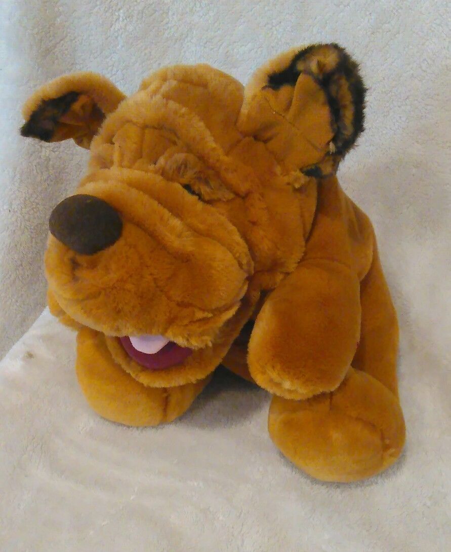 wrinkles dog stuffed toy