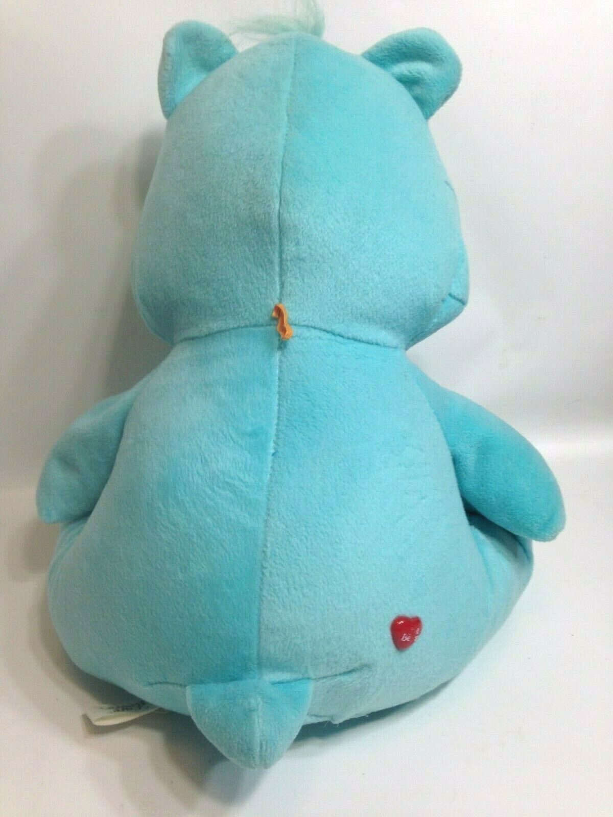 Care Bears Heartsong Blue Teal Bear Music Rainbow Nanco Stuffed Animal ...