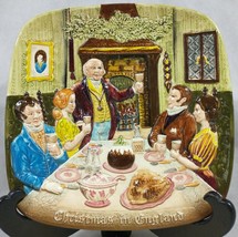 Vintage ROYAL Doulton 1972 Christmas in England John Beswick Plate 1st Ed A2 - $9.85