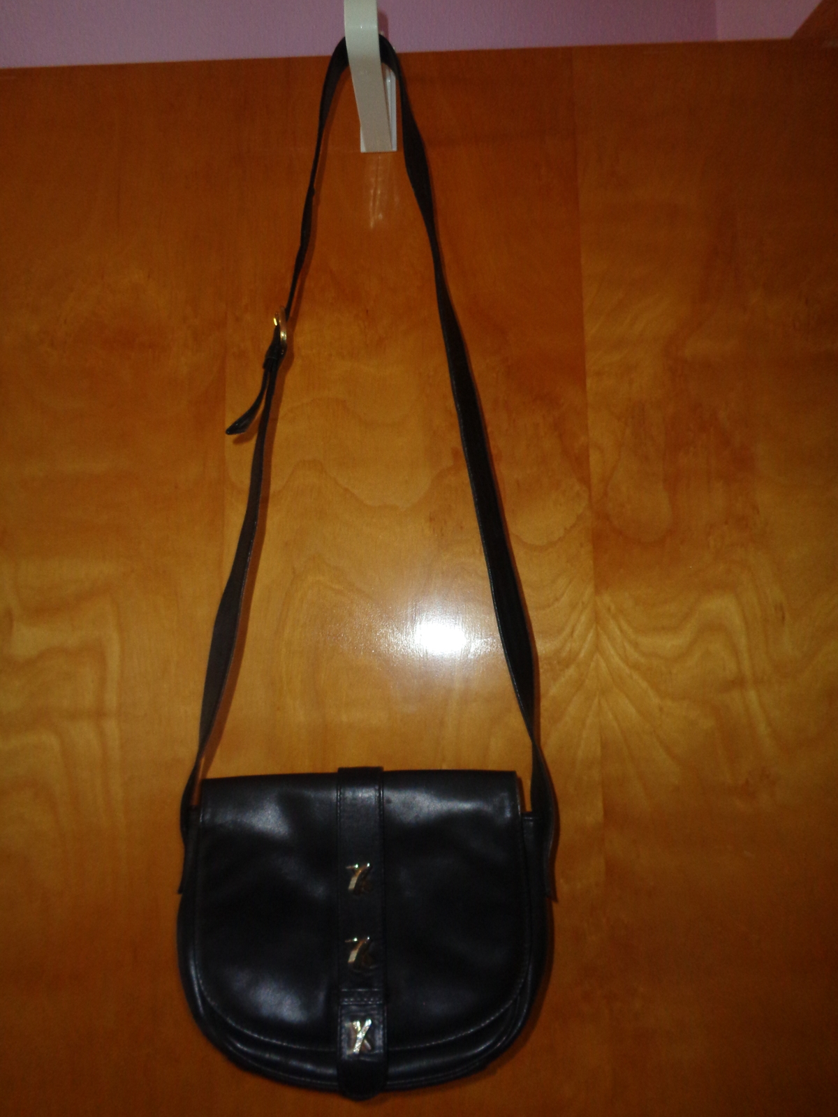 Paloma Picasso Crossbody Bag Black Leather Shoulder Purse - Handbags ...