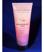 Bath &amp; Body Works Aromatherapy AWAKENING SUN Moisturizing Body Cream 8oz... - $14.73