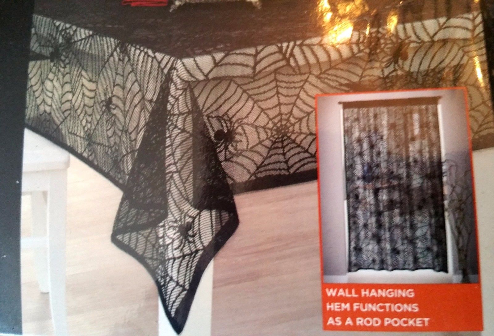 Gothic Lace Halloween Black Fabric And 50 Similar Items