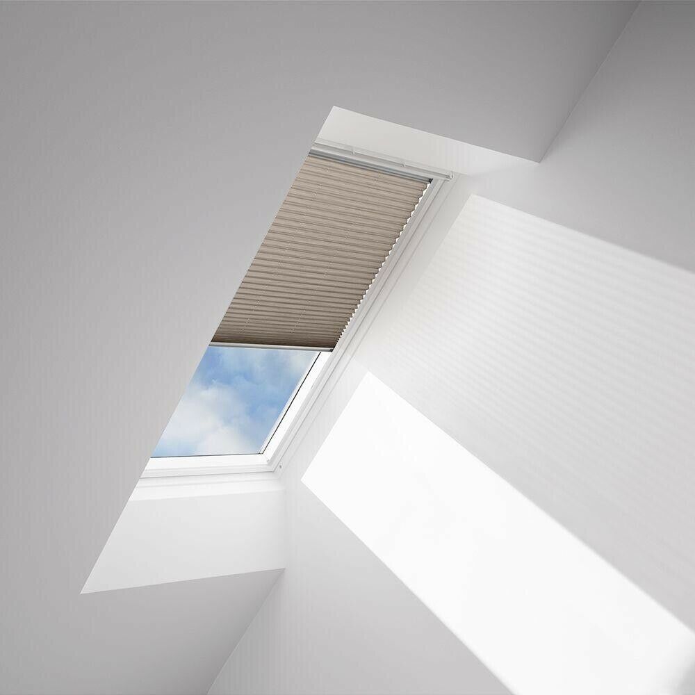 VELUX Skylight Blind Solar Powered Light Filtering Remote Controlled ...