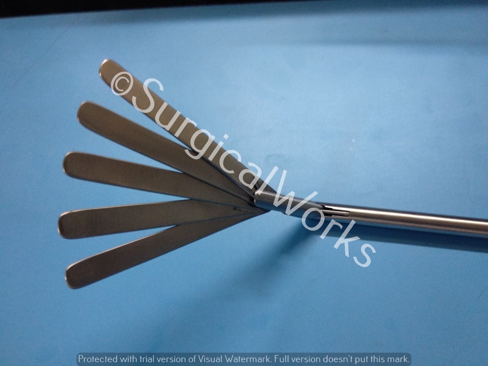 Laparoscopic 5 Prong Fan Retractor 10mm Endoscopy