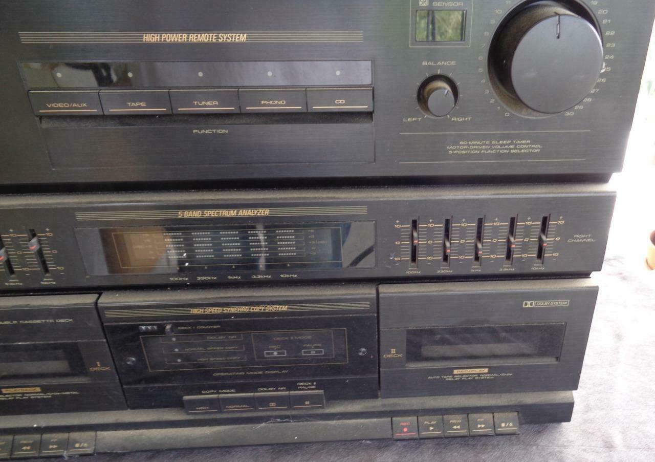 Gently Used Pioneer Stereo Cassette Tape Deck Receiver Tuner Combo RX