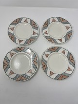 Mikasa Santa Fe SALAD/LUNCH/BREAD And Butter Plates Set Of 4 - $15.83