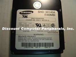 SAMSUNG SHD-30140A 140MB 3.5IN IDE 40pin Hard Drive Tested Good Our Drives Work