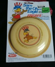 NOS Wham-o Frisbee Pocket Pro 4 3/4&quot; 25G 1984 Sam Olympic Eagle package ... - $16.83