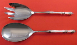 Carpenter Hall by Towle Sterling Silver Salad Serving Set 2-Piece HH WS 11 1/2" - $139.00