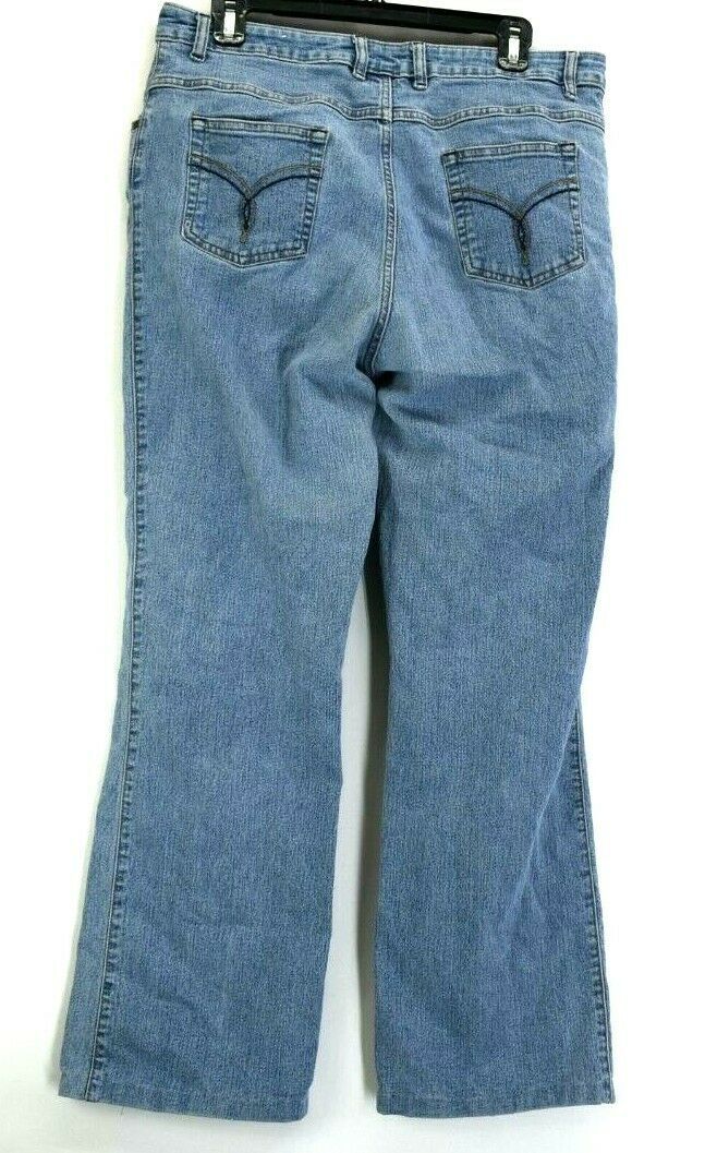 Lot of 2 Westport Denim Women 14 Classic Fit Regular Jeans Stretch ...