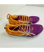 Asics Ahar + Womens 9 Athletic Training Shoes Sneakers Orange Purple - $31.50
