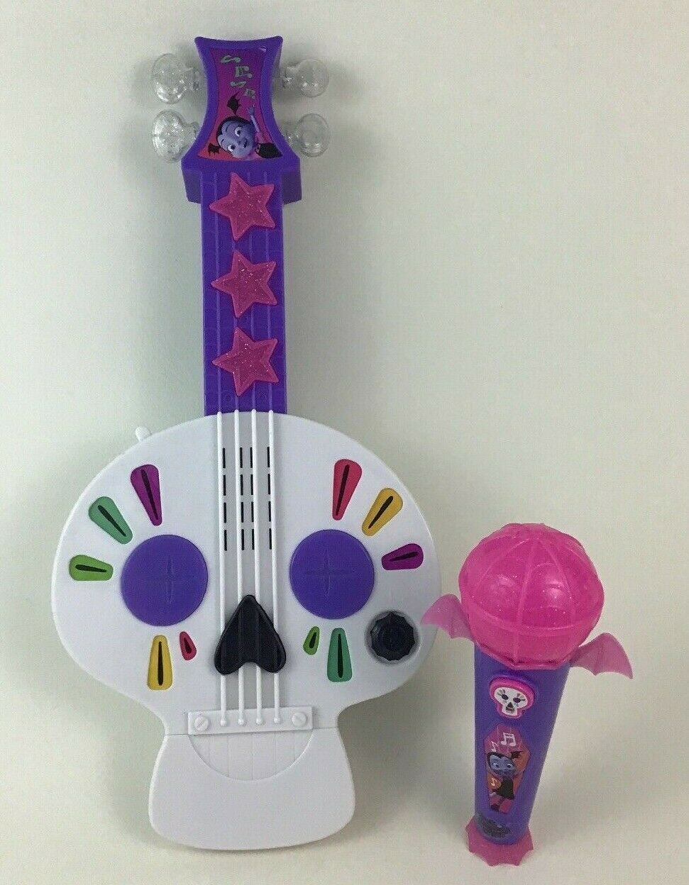 Disney Vampirina Microphone Spooktastic Spookylele Guitar Lot Lights ...