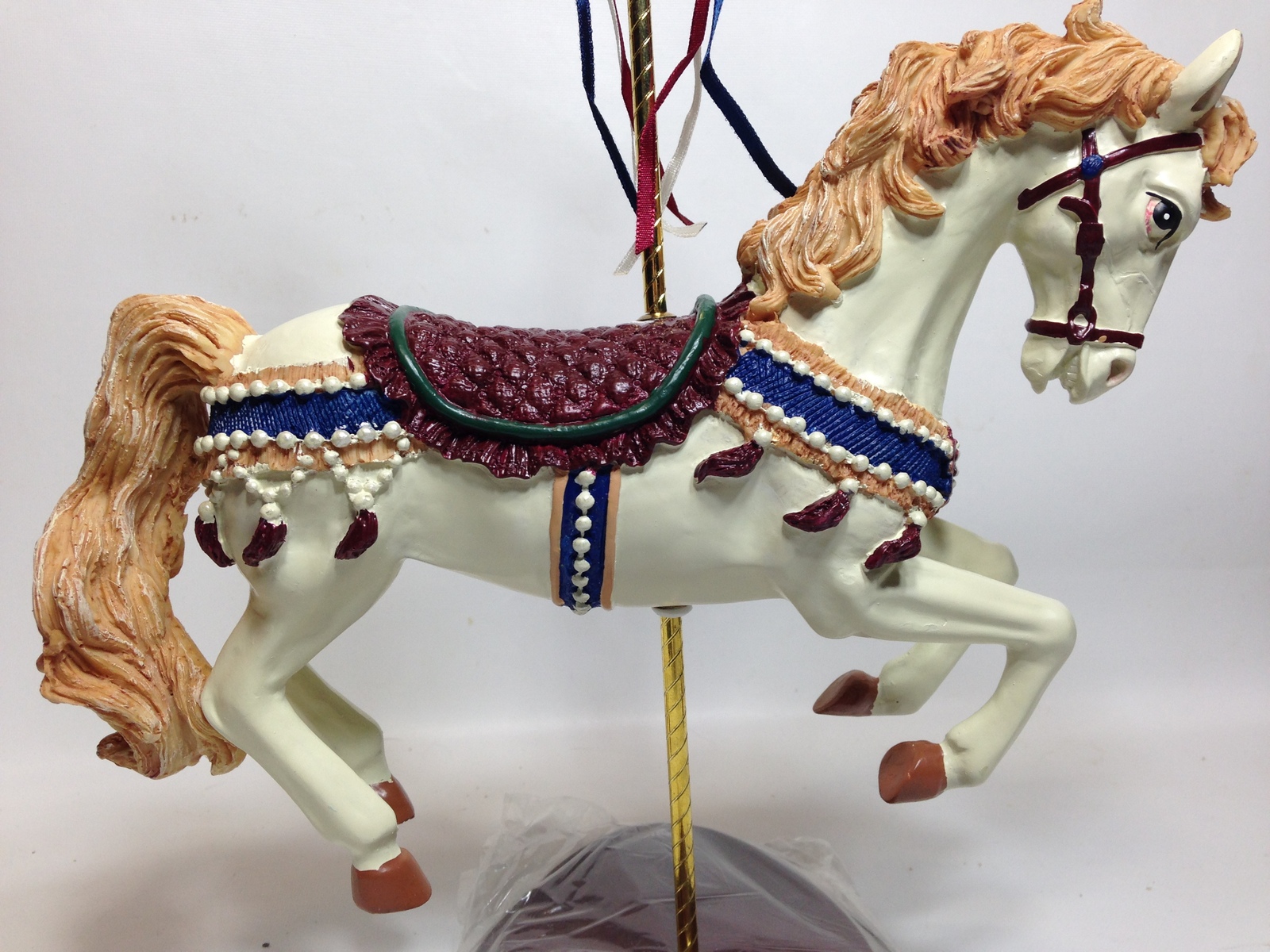 Carousel Horse Porcelain Doll Hailey RARE Heritage Heirloom Millennium