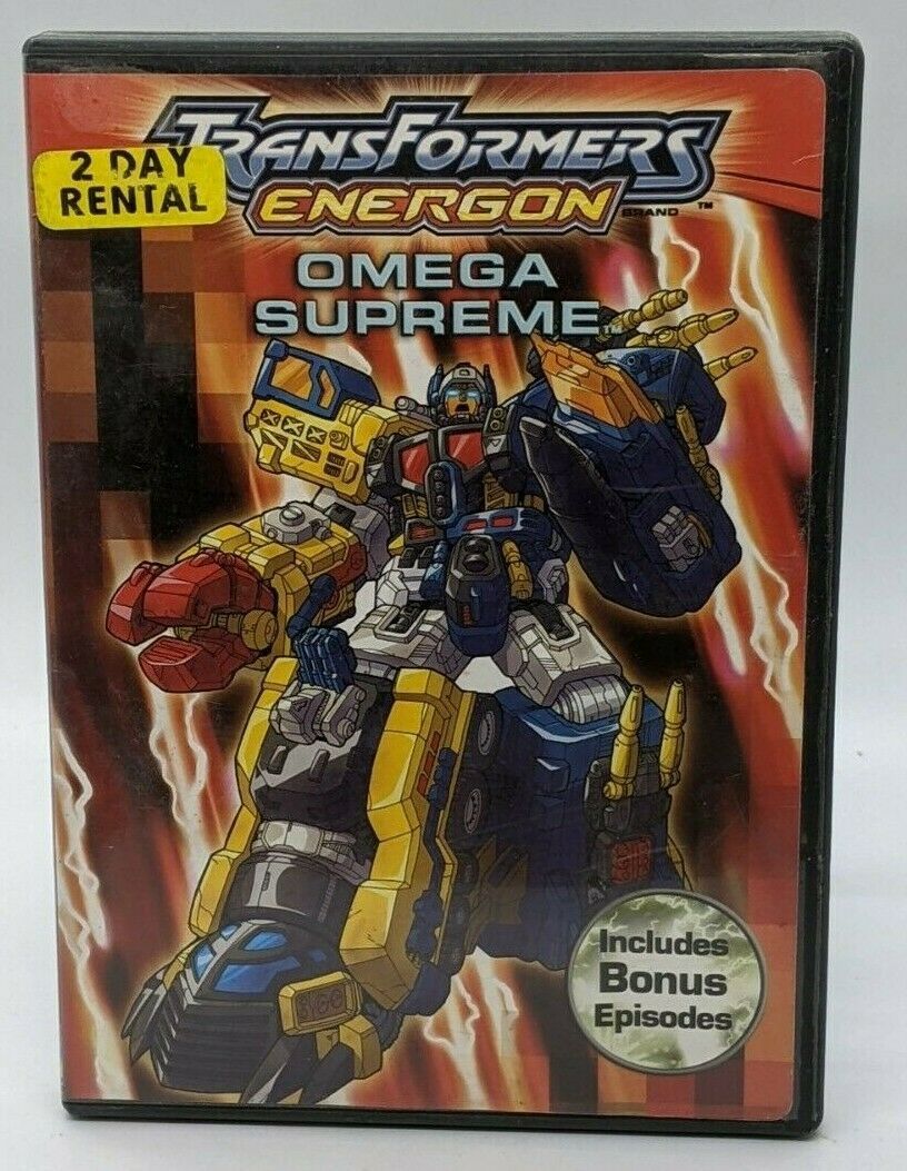 Transformers Energon Omega Supreme (DVD, 2005, NR, Children